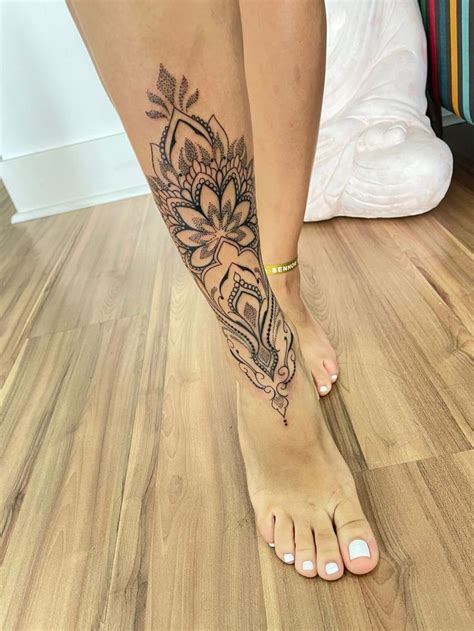 foot tattoo placement